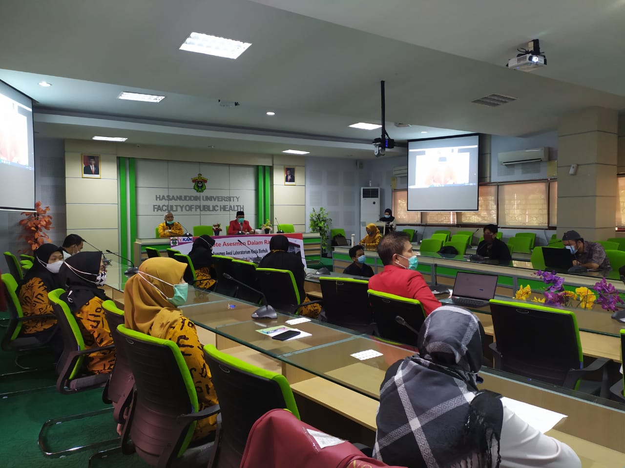 KAN Lakukan Remote Assessment Awal Laboratorium Kimia Biofisik FKM Unhas