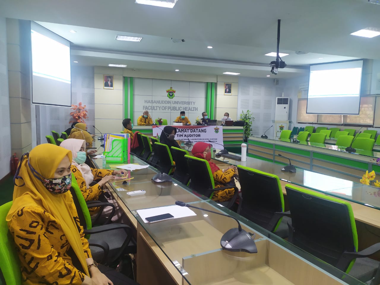 LPMPP Unhas Gelar Audit Internal Laboratorium Kimia Biofisik FKM Unhas