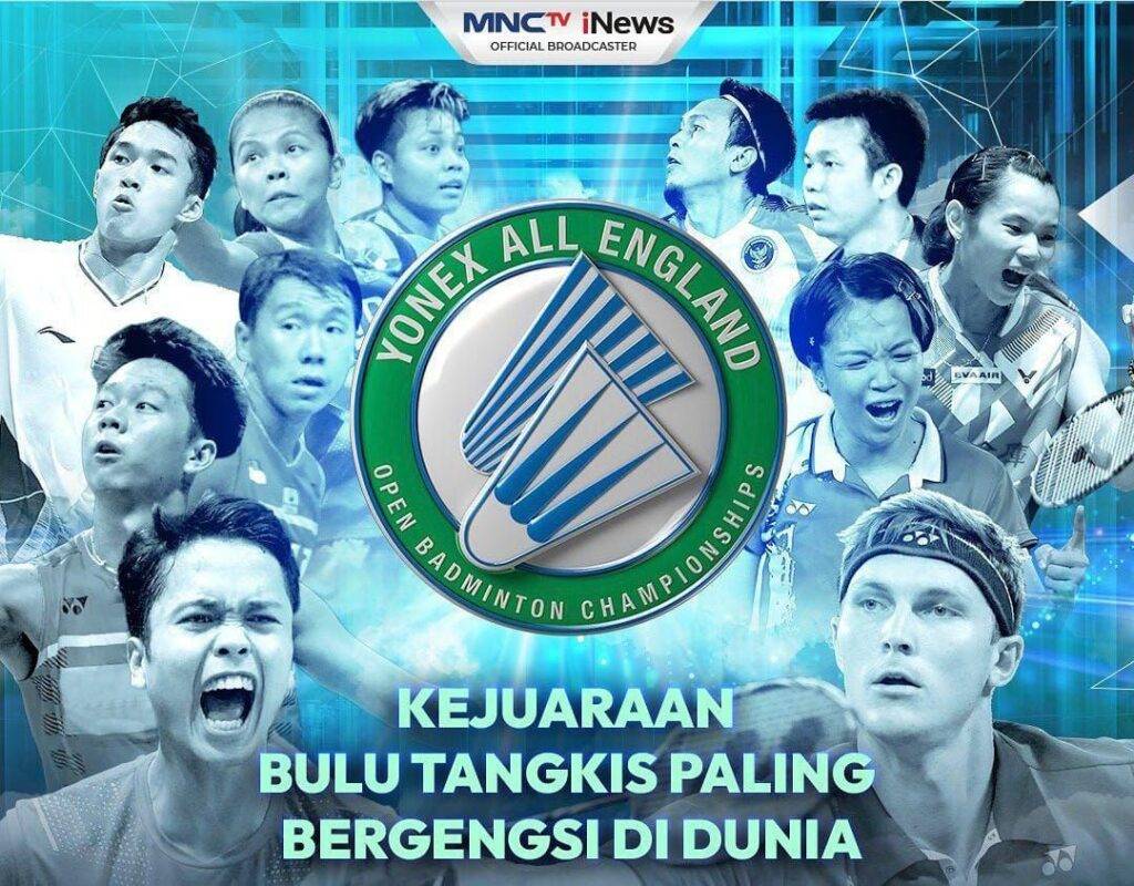 Jadwal Final All England 2022 Minggu 19 Maret 2022