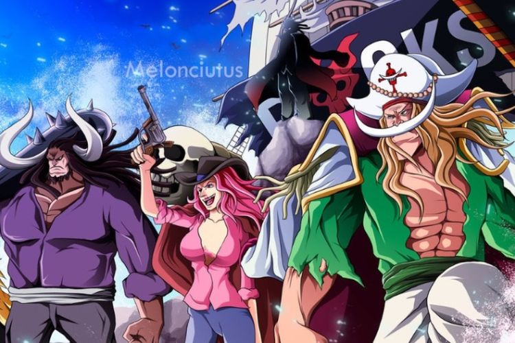 Mengenal Bajak Laut Rocks Memiliki Kru Terkuat Di One Piece