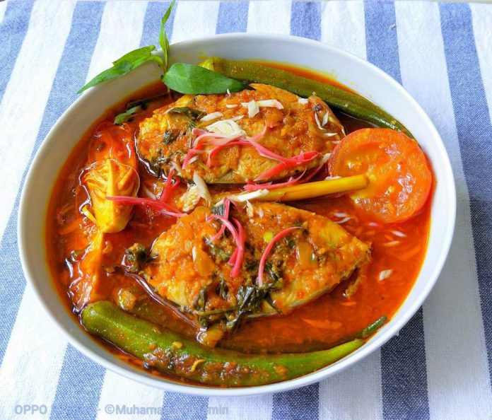 Resep Tenggiri Asam Pedas.