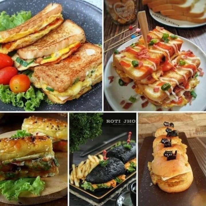 Resep ROTI JOHN Roti Tawar, Cocok Buat Sarapan