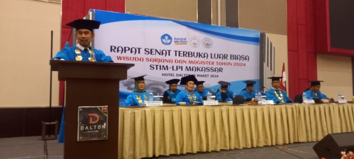 STIM LPI Makassar Rayakan Prestasi Mahasiswa di Acara Wisuda 2024