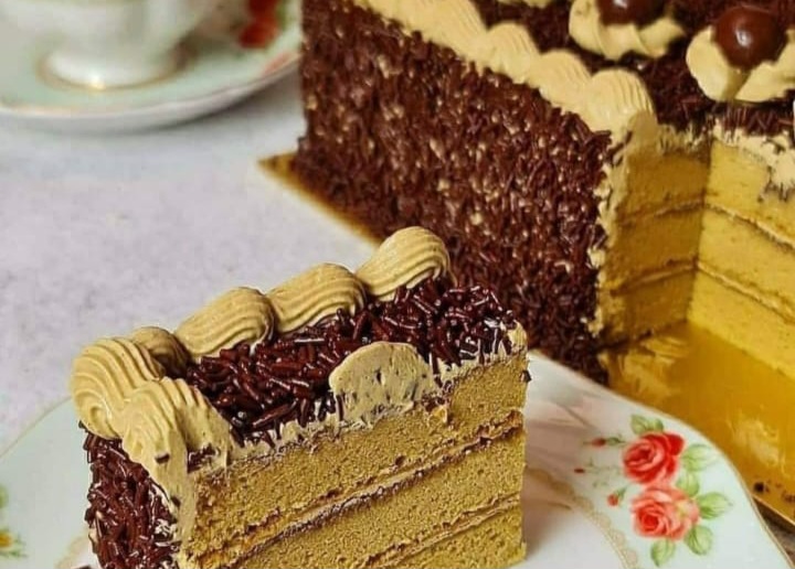 Resep Classic Mocha Cake, Kue Eksklusif