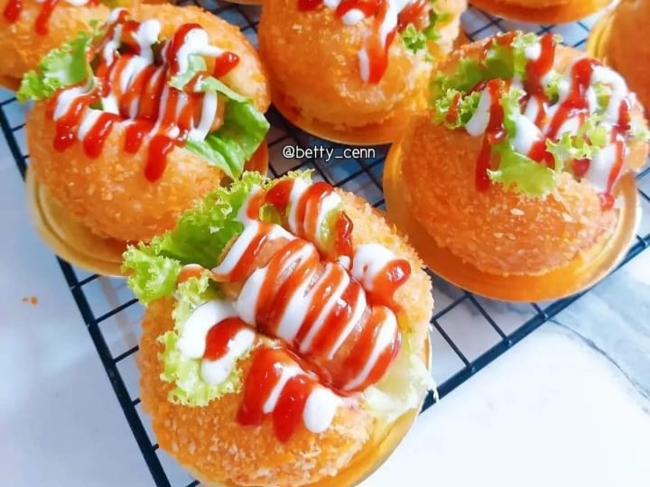 Resep Sandwich Donat Crispy, Bukan Donat Biasa