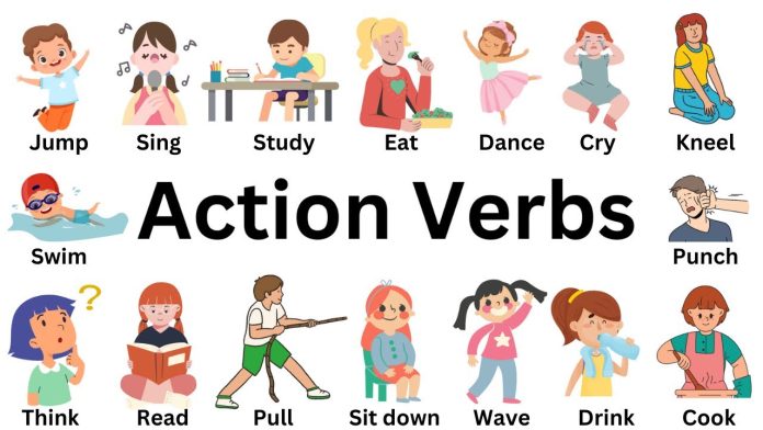 Pengertian Action Verb, Jenis Action Verb dan Fungsi Action verb dalam kalimat.