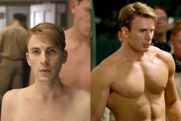 Begini Trik Steve Rogers Jadi Kurus di Film Captain America