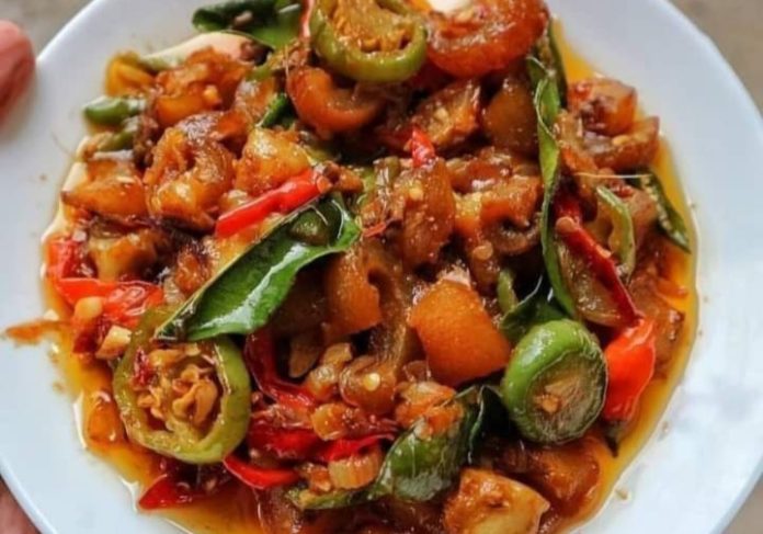 Resep Oseng Kikil Pedas Jeletot