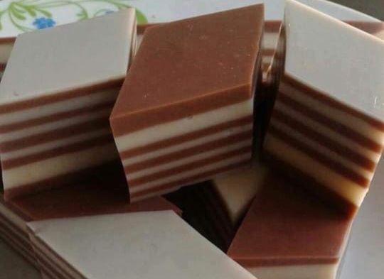 Resep Agar-agar Susu Lapis Cokelat