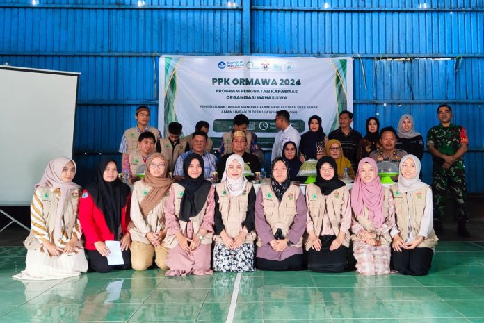 Al-Aafiyah FKM Unhas Bersama Pemdes Uci Siap Wujudkan Desa Sehat Aman Limbah