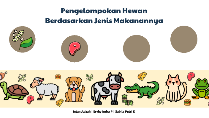 Jenis-Jenis Hewan Berdasarkan Jenis Makanannya