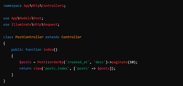 Controller Laravel