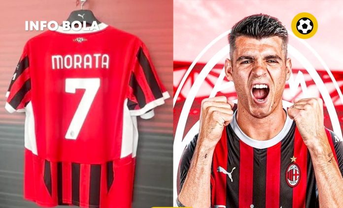 Morata Kenakan Nomor 7, Mampukah Saingi Kehebatan Shevchenko?