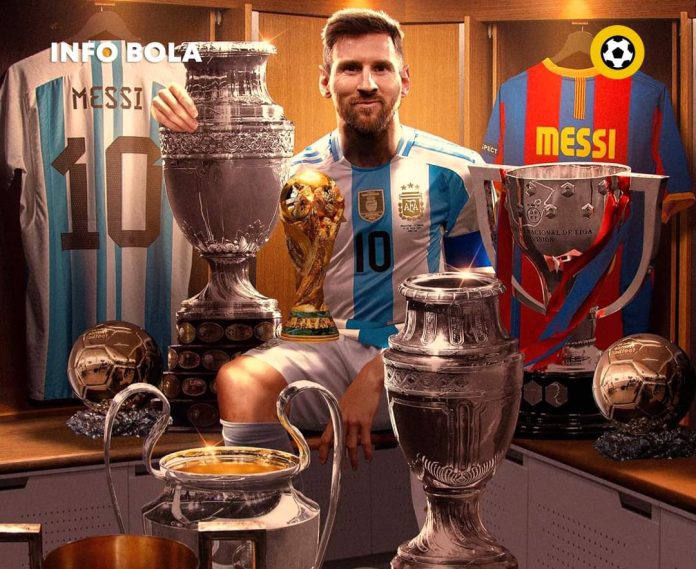 Enam Trofi Lionel Messi Bersama Argentina, The GOAT Sejati