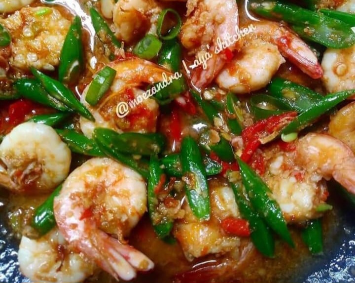 Resep Tumis Udang dengan Buncis, Nikmat dengan Nasi