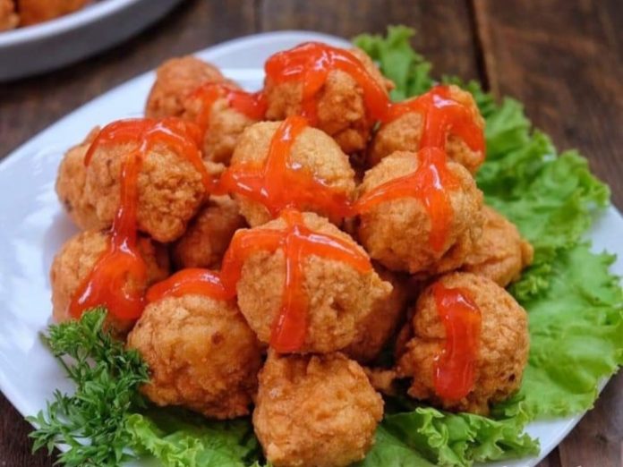 Resep Bakso Udang Goreng, Praktis dan Enak