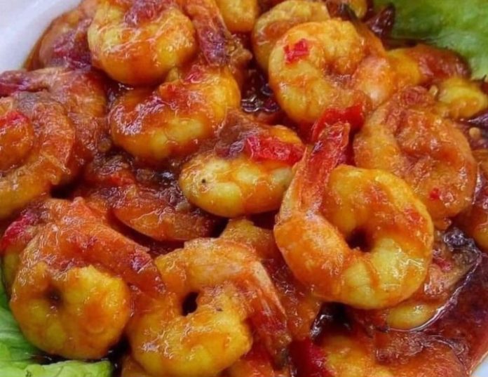 Resep Udang Goreng Asem Pedas, Nikmat dengan Nasi Hangat