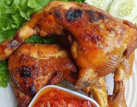 Resep Ayam Bakar Kecap, Rasa Asem Manis