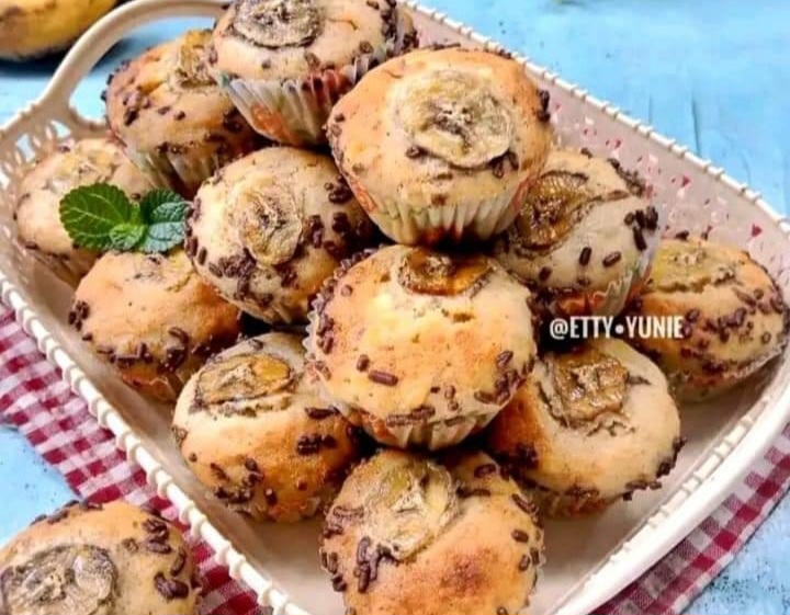 Resep Muffin Pisang, Lembut dan Kaya Nutrisi