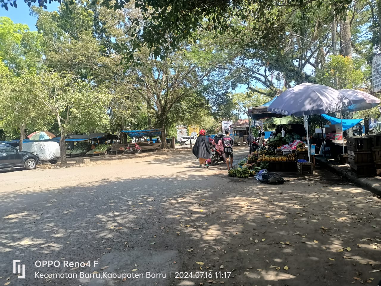 Tempat Parkir Pasar