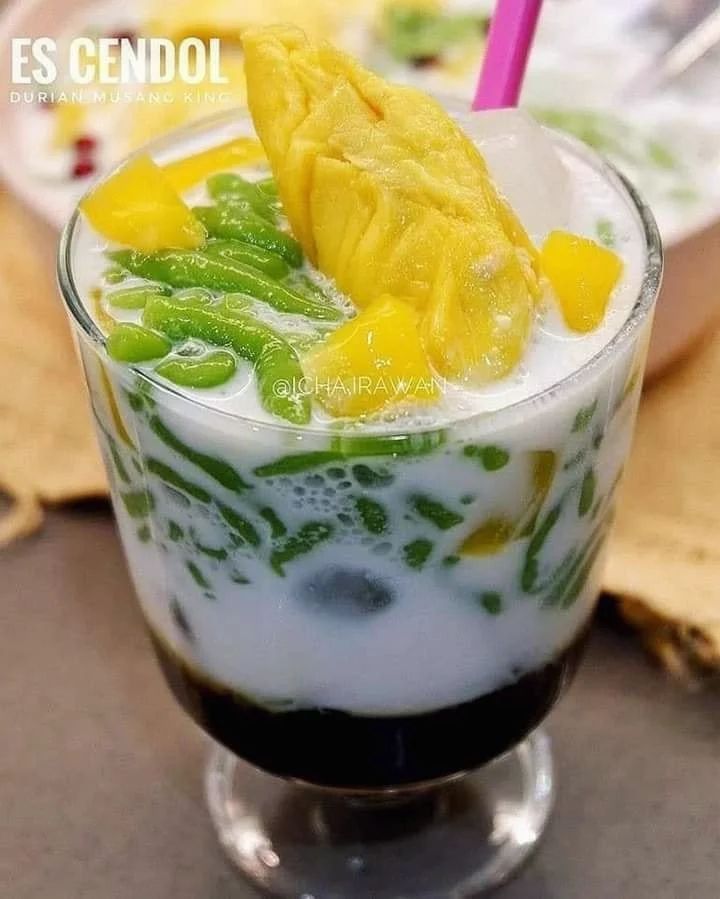 Resep Es Cendol Durian, Manis, Gurih dan Aroma Khas Durian