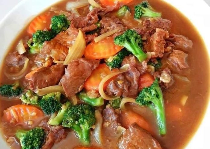 Resep Cah Brokoli Daging Sapi