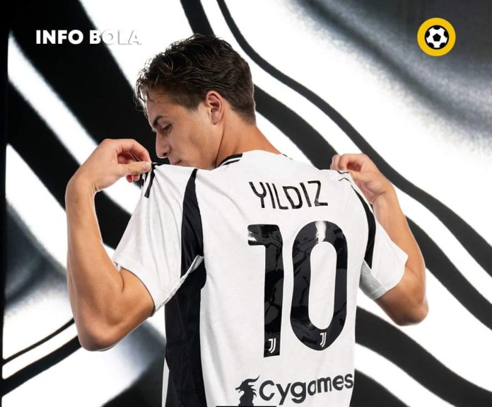 Kenan Yildiz Kenakan Nomor 10 di Juventus, Ikuti Jejak Legenda