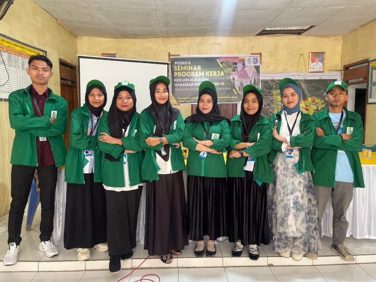 KKN UIN Alauddin Gelar Seminar Desa di Bontoharu, Fokus pada Edukasi Gaya Hidup Sehat