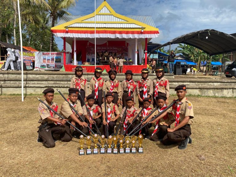 SMP Negeri 3 Marioriwawo Dominasi Lomba Perkemahan HUT RI ke-79