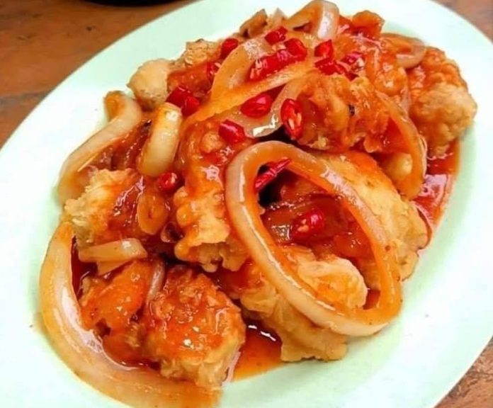 Resep Tahu Krispi Asam Manis