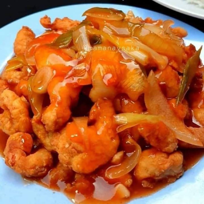 Resep Udang Asam Manis