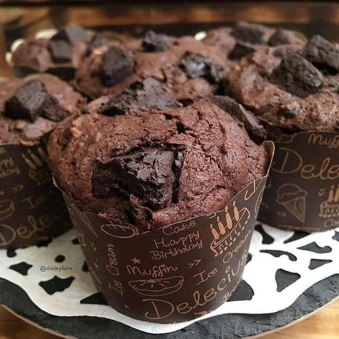 Resep Double Chocolate Muffin