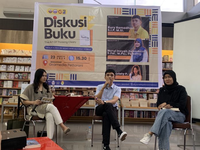 BEM Fakultas Psikologi Unibos Sukses Gelar Diskusi Buku