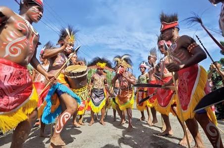 Tarian tradisional dari Papua Tengah