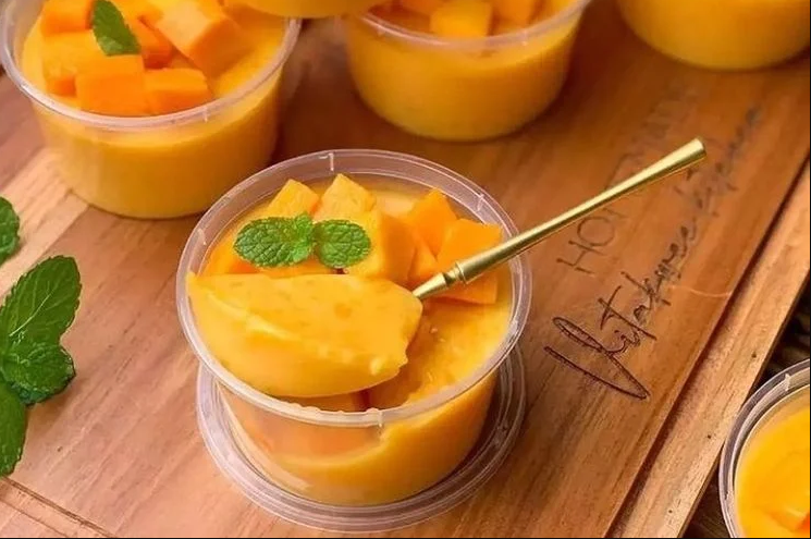 Resep Mango Cheese Pudding, Dessert yang Menggoda