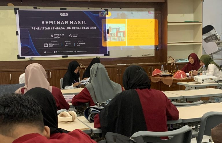 LPM Penalaran UNM Gelar Seminar Hasil Penelitian Periode 2023/2024