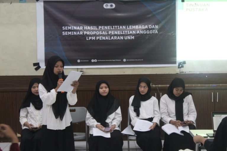 LPM Penalaran UNM Gelar Seminar Hasil dan Proposal Penelitian Periode 2023/2024