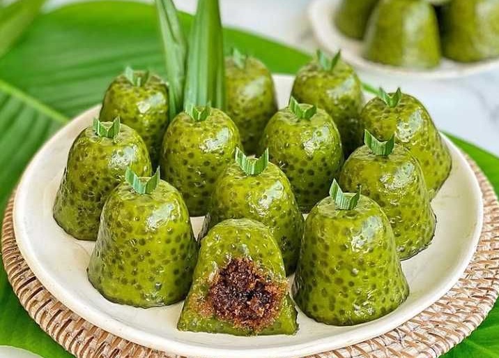 Resep Kue Sagu Lonceng Pandan, Kenyal dan Lembut