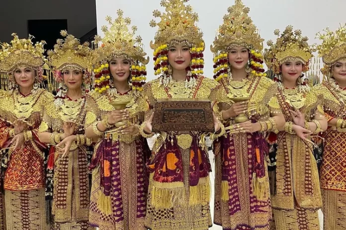 Tarian tradisional Sumatera Selatan