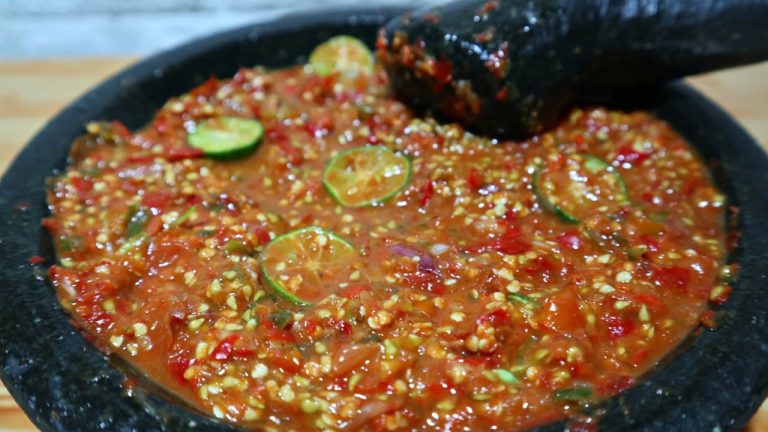 Resep Sambel Terasi, Sambal Populer Bikin Ketagihan