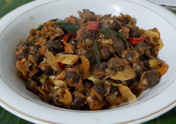 Resep Oseng Kerang Dara