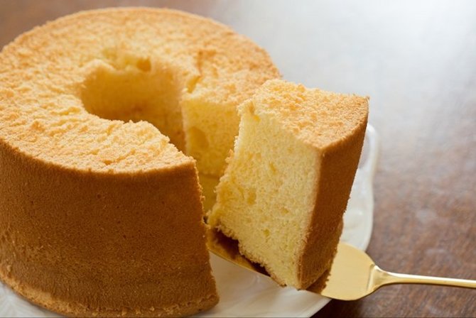 Resep Chiffon Cake