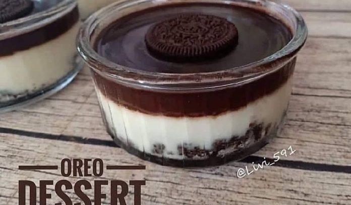 Resep Oreo Dessert Cup⁣