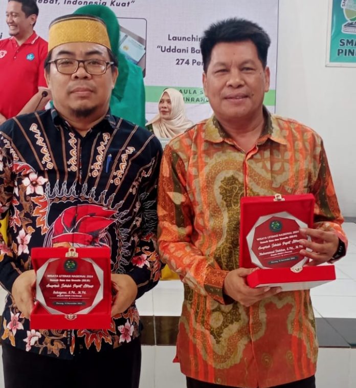 M Dahlan, Kepala SMA Negeri 5 Kabupaten Pinrang.