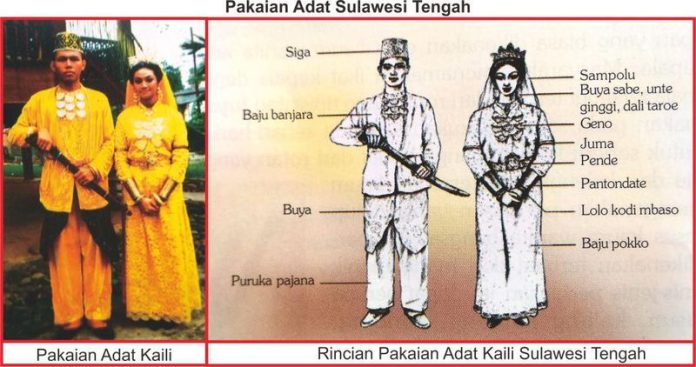 Pakaian adat Sulawesi Tengah