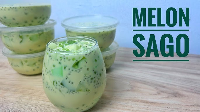 Resep Melon Sago Milk Cheese