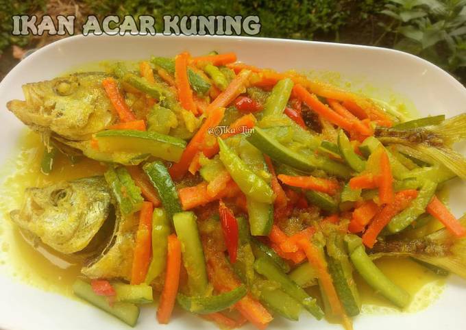 Resep Ikan Acar Kuning