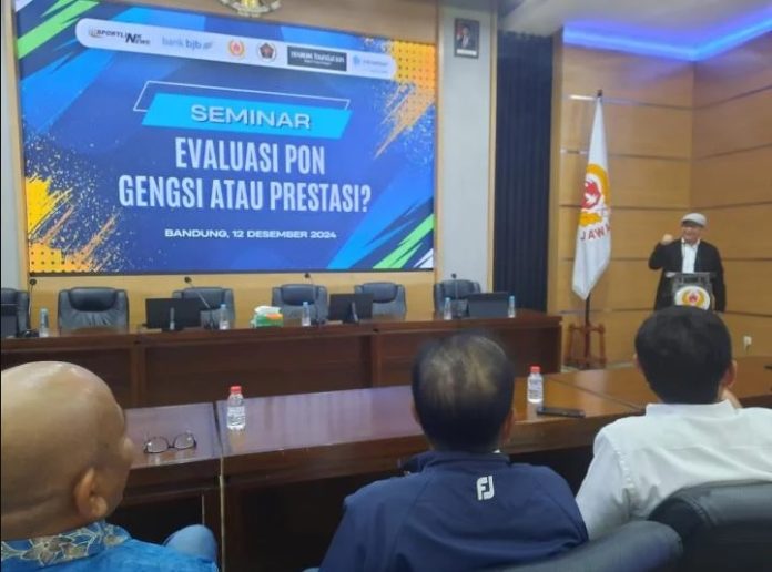 Ketum PWI Pusat Buka Seminar PON: Gengsi atau Prestasi