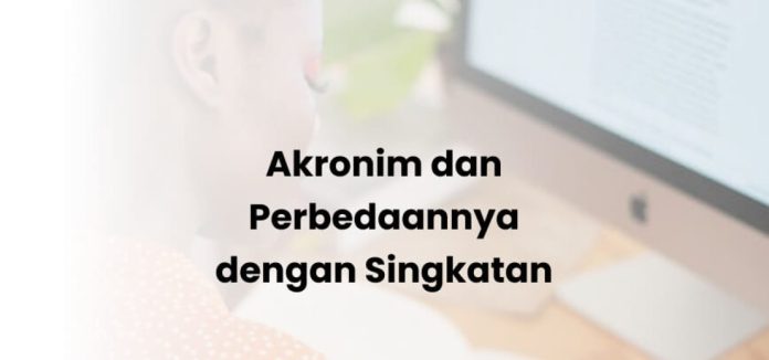 contoh kata akronim