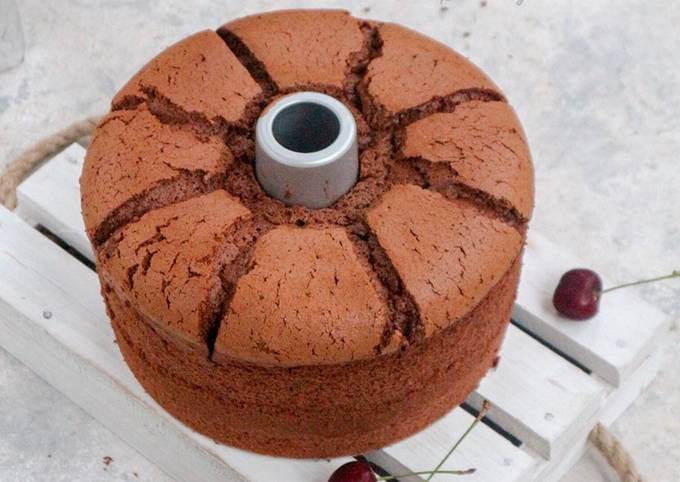 Resep Chocolate Chiffon Cake